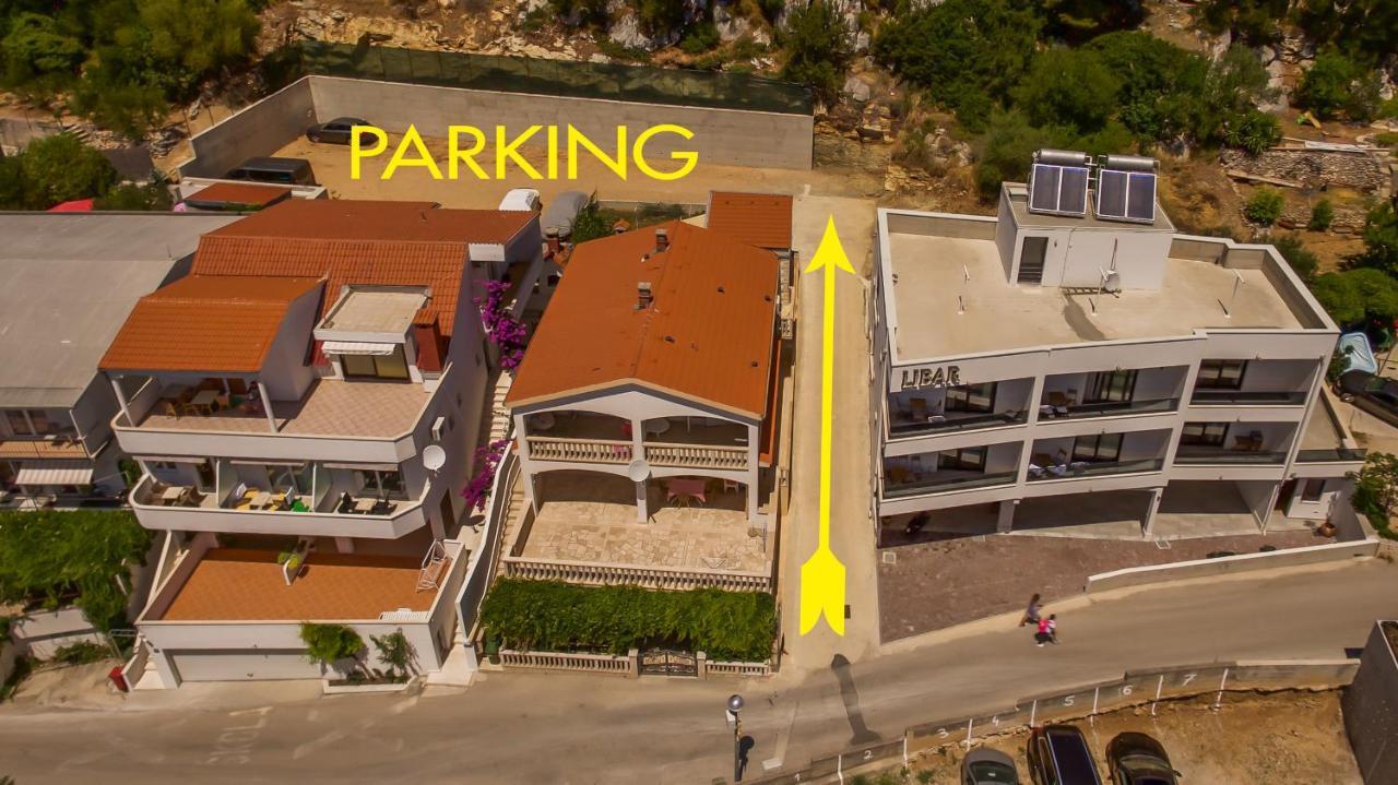 Libar Studio Apartments Baška Voda Buitenkant foto